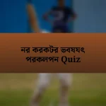 নর করকটর ভবষযৎ পরকলপন Quiz