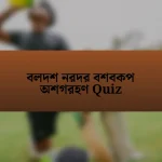 বলদশ নরদর বশবকপ অশগরহণ Quiz